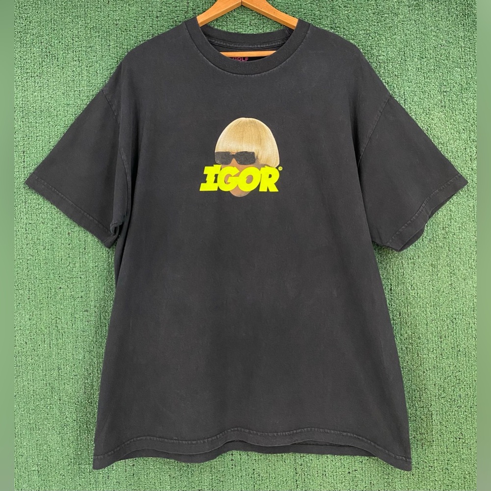 Tyler The Creator GOLF IGOR Faceless Black T-Shirt Men’s Size XL
